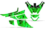 Arctic Cat Z1 Turbo 2006-2012 Sled Snowmobile Wrap Graphic Kit - Flames