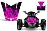 Can Am BRP Spyder 2008-2011 Hood & Fender Roadster Graphic Kit - Flames