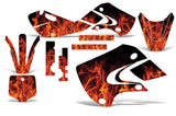 Suzuki DRZ 110/RM 65 All Years Dirt Bike Motocross Graphic Decal Kit - Flames