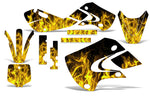 Suzuki DRZ 110/RM 65 All Years Dirt Bike Motocross Graphic Decal Kit - Flames