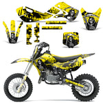 Suzuki DRZ 110/RM 65 All Years Dirt Bike Motocross Graphic Decal Kit - Reaper V2