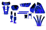 Suzuki DRZ 200 1996-2009 Dirt Bike Motocross Graphic Decal Kit - Flames