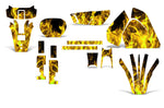 Suzuki DRZ 200 1996-2009 Dirt Bike Motocross Graphic Decal Kit - Flames