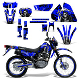 Suzuki DRZ 200 1996-2009 Dirt Bike Motocross Graphic Decal Kit - Reaper V2