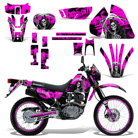 Suzuki DRZ 200 1996-2009 Dirt Bike Motocross Graphic Decal Kit - Reaper V2