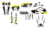 Suzuki DRZ 200 1996-2009 Dirt Bike Motocross Graphic Decal Kit - Wrecked