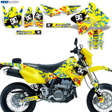 Suzuki DRZ 400 S/SM 2000-2023 Dirt Bike Motocross Graphic Decal Kit - DC