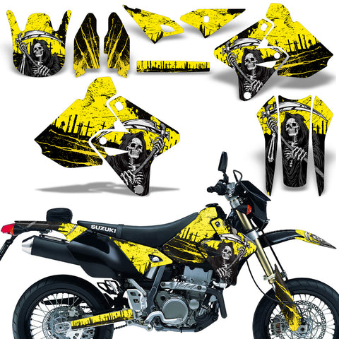 Suzuki DRZ 400 S/SM 2000-2023 Dirt Bike Motocross Graphic Decal Kit - Reaper V2