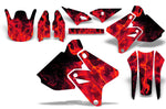 Suzuki DRZ 400 S/SM 2000-2023 Dirt Bike Motocross Graphic Decal Kit - Flames