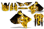 Suzuki DRZ 400 S/SM 2000-2023 Dirt Bike Motocross Graphic Decal Kit - Flames