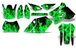 Suzuki DRZ 400 S/SM 2000-2023 Dirt Bike Motocross Graphic Decal Kit - Flames