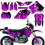 Suzuki DRZ 400 S/SM 2000-2023 Dirt Bike Motocross Graphic Decal Kit - Flames