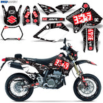 Suzuki DRZ 400 S/SM 2000-2023 Dirt Bike Motocross Graphic Decal Kit - Yoshimura