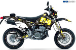Suzuki DRZ 400 S/SM 2000-2023 Dirt Bike Motocross Graphic Decal Kit - Yoshimura