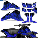 Suzuki QuadSport LT80 1987-2006 ATV Quad Graphic Kit - Flames