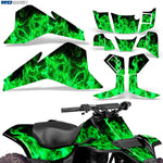 Suzuki QuadSport LT80 1987-2006 ATV Quad Graphic Kit - Flames