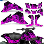 Suzuki QuadSport LT80 1987-2006 ATV Quad Graphic Kit - Flames
