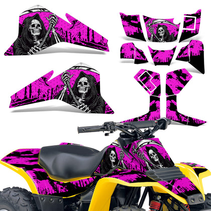 Suzuki QuadSport LT80 1987-2006 ATV Quad Graphic Kit - Reaper V2