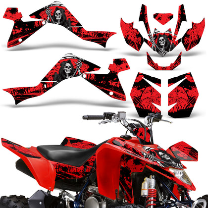 Suzuki LTZ 400 2009-2016 Years ATV Quad Graphic Kit - Reaper V2