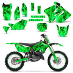 Suzuki RM 125/250 2001-2009 Dirt Bike Motocross Graphic Decal Kit - Flames