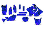 Suzuki RM 125/250 2001-2009 Dirt Bike Motocross Graphic Decal Kit - Flames