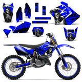 Suzuki RM 125/250 2001-2009 Dirt Bike Motocross Graphic Decal Kit - Reaper V2