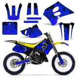 Suzuki RM 125/250 1993-1995 Dirt Bike Motocross Graphic Decal Kit - Flames