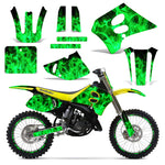 Suzuki RM 125/250 1993-1995 Dirt Bike Motocross Graphic Decal Kit - Flames
