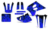 Suzuki RM 125/250 1993-1995 Dirt Bike Motocross Graphic Decal Kit - Flames