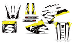 Suzuki RM 125/250 1993-1995 Dirt Bike Motocross Graphic Decal Kit - Wrecked