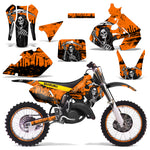 Suzuki RM 125 1999-2000 Dirt Bike Motocross Graphic Decal Kit - Reaper V2
