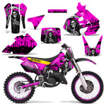 Suzuki RM 125 1999-2000 Dirt Bike Motocross Graphic Decal Kit - Reaper V2