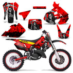 Suzuki RM 125 1999-2000 Dirt Bike Motocross Graphic Decal Kit - Reaper V2