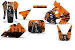 Suzuki RM 125 1999-2000 Dirt Bike Motocross Graphic Decal Kit - Reaper V2