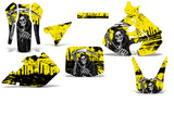 Suzuki RM 125 1999-2000 Dirt Bike Motocross Graphic Decal Kit - Reaper V2