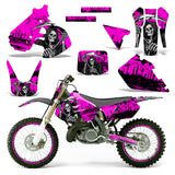 Suzuki RM 250 1999-2000 Dirt Bike Motocross Graphic Decal Kit - Reaper V2