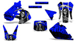 Suzuki RM 250 1999-2000 Dirt Bike Motocross Graphic Decal Kit - Reaper V2