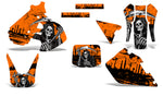 Suzuki RM 250 1999-2000 Dirt Bike Motocross Graphic Decal Kit - Reaper V2