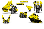 Suzuki RM 250 1999-2000 Dirt Bike Motocross Graphic Decal Kit - Reaper V2