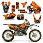 Suzuki RM 250 1996-1998 Dirt Bike Motocross Graphic Decal Kit - Reaper V2