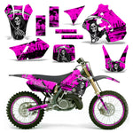 Suzuki RM 250 1996-1998 Dirt Bike Motocross Graphic Decal Kit - Reaper V2