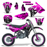 Suzuki RM 85 2002-2015 Dirt Bike Motocross Graphic Decal Kit - Reaper V2