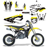 Suzuki RM 85 2002-2015 Dirt Bike Motocross Graphic Decal Kit - Wrecked