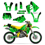 Suzuki RMX 250 1989-1998 Dirt Bike Motocross Graphic Decal Kit - Flames