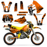 Suzuki RMX 250 1989-1998 Dirt Bike Motocross Graphic Decal Kit - Reaper V2