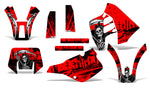 Suzuki RMX 250 1989-1998 Dirt Bike Motocross Graphic Decal Kit - Reaper V2