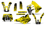 Suzuki RMX 250 1989-1998 Dirt Bike Motocross Graphic Decal Kit - Reaper V2