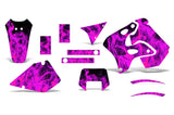 Suzuki RM 250X 1996-1998 Dirt Bike Motocross Graphic Decal Kit - Flames
