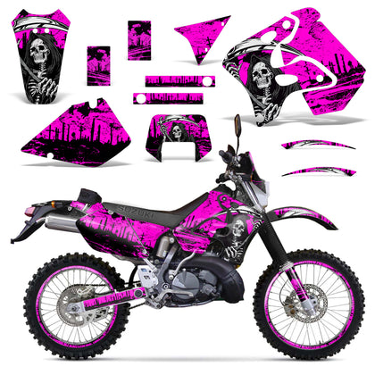 Suzuki RMX 250S 1996-1998 Dirt Bike Motocross Graphic Decal Kit - Reaper V2