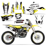 Suzuki RMZ 250 2004-2006 Dirt Bike Motocross Graphic Decal Kit - Wrecked